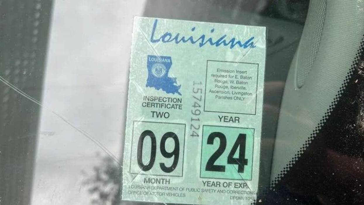 Louisiana lawmakers stifle measure to eliminate vehicle safety inspection stickers