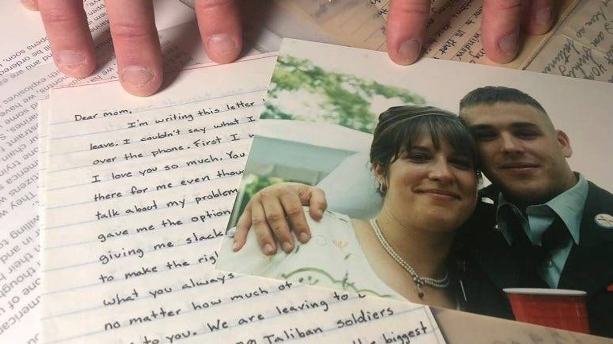 Love expressed in letters, part of a collection from The Center for American War Letters