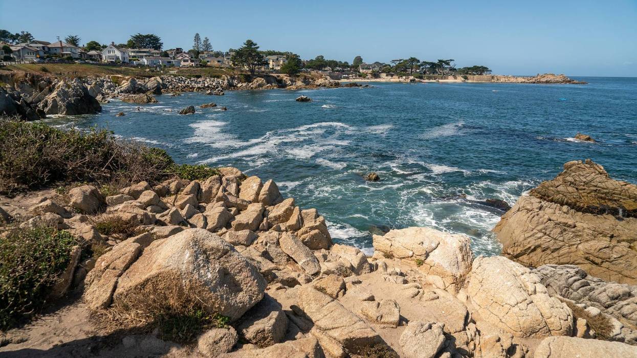 Lover's Point Beach in Pacific Grove.