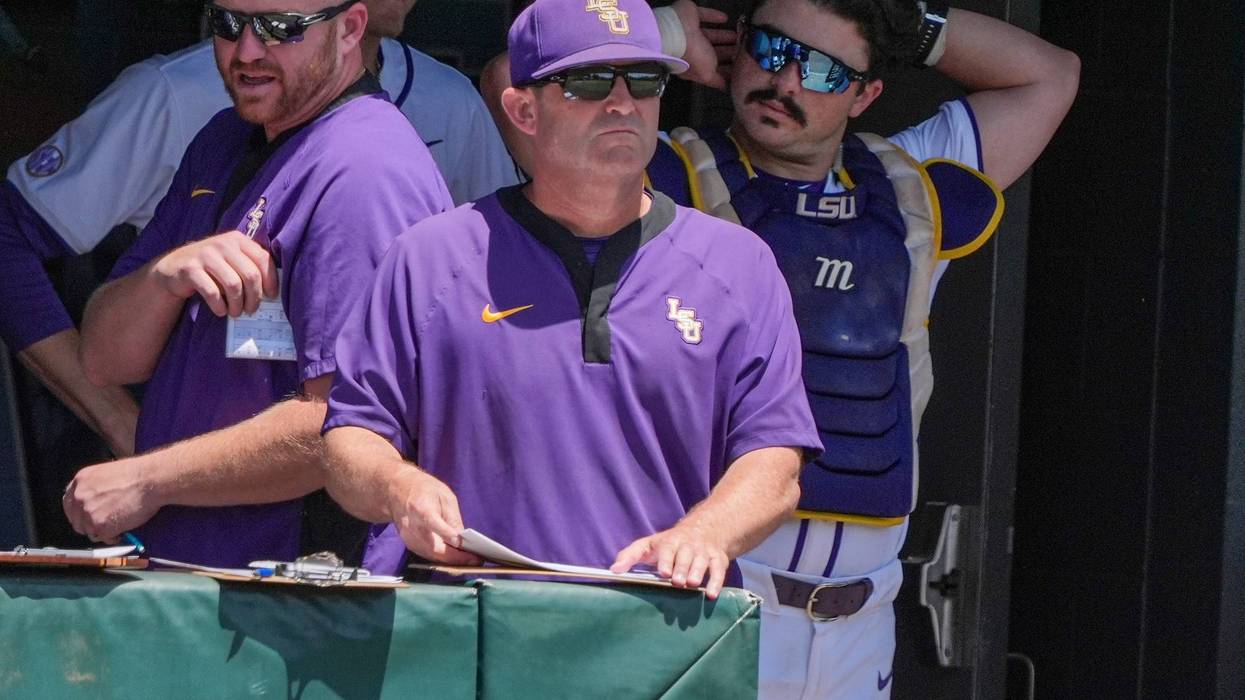LSU baseball coach Jay Johnson