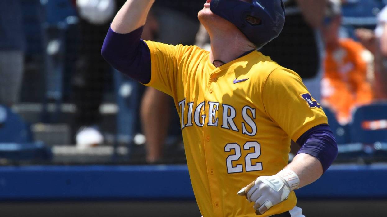 LSU baseball player Jared Jones