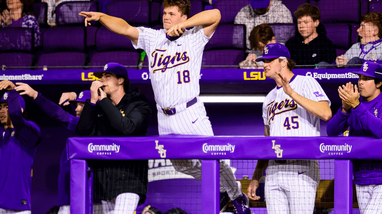 LSU baseball player Mason Braun