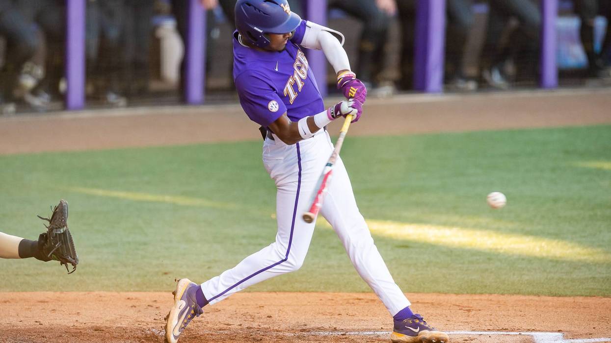 LSU baseball player Michael Braswell