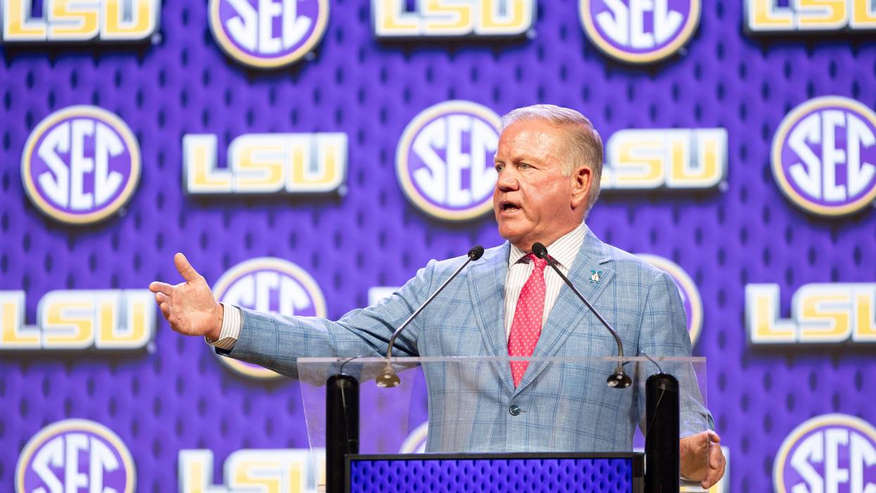 LSU coach Brian Kelly