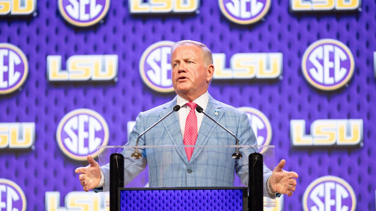 LSU coach Brian Kelly