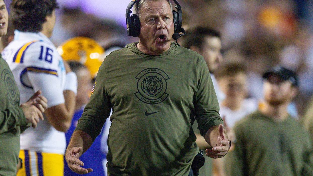 LSU coach Brian Kelly