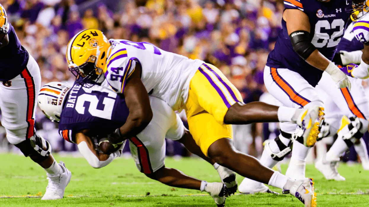 LSU defensive end Paris Hand