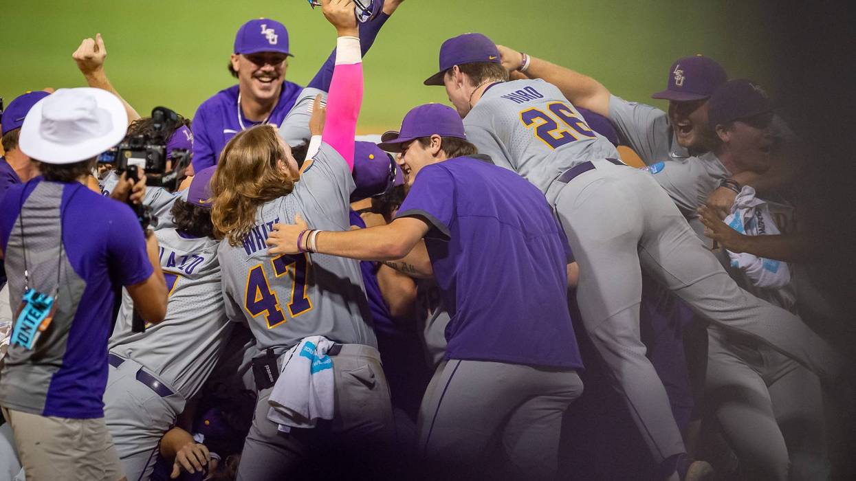 LSU Dogpile