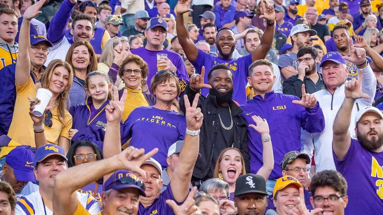 LSU fans
