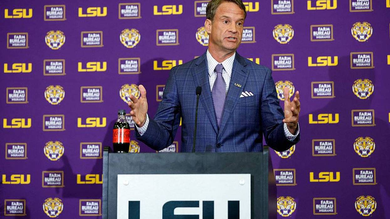 LSU Football Hosts Press Conference Introducing New Head Coach Lane Kiffin
