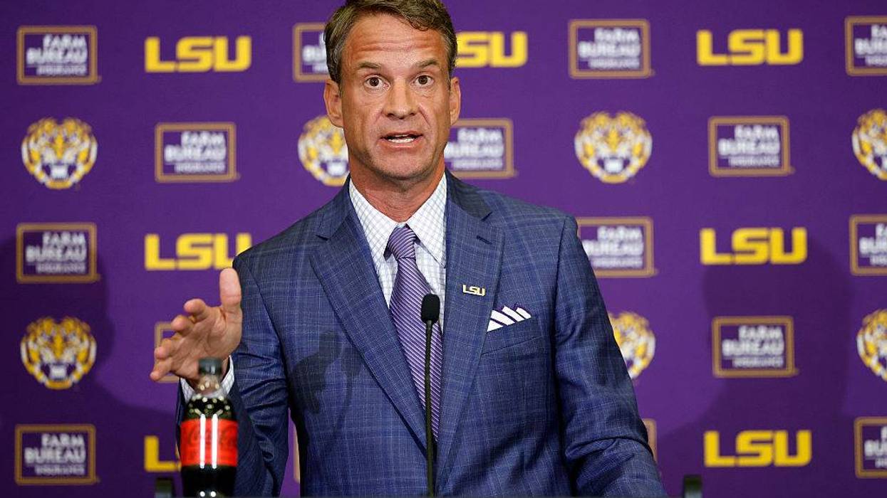 LSU Football Hosts Press Conference Introducing New Head Coach Lane Kiffin