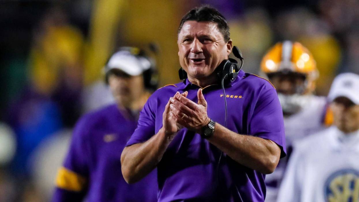 LSU Head Coach Ed Orgeron