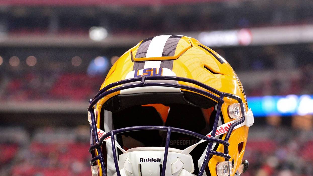 LSU helmet