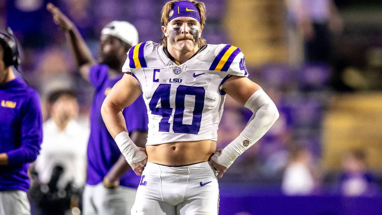 LSU linebaccker Whit Weeks