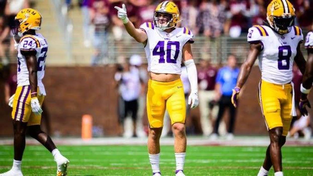LSU linebacker Whit Weeks