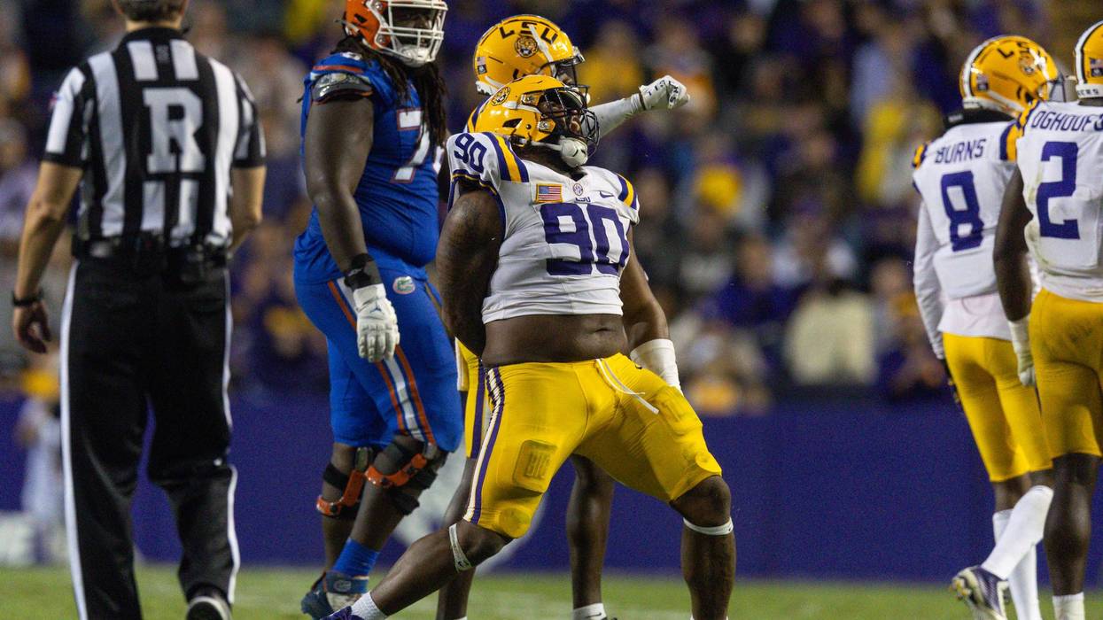LSU loses its best DT for the season to a torn Achillies
