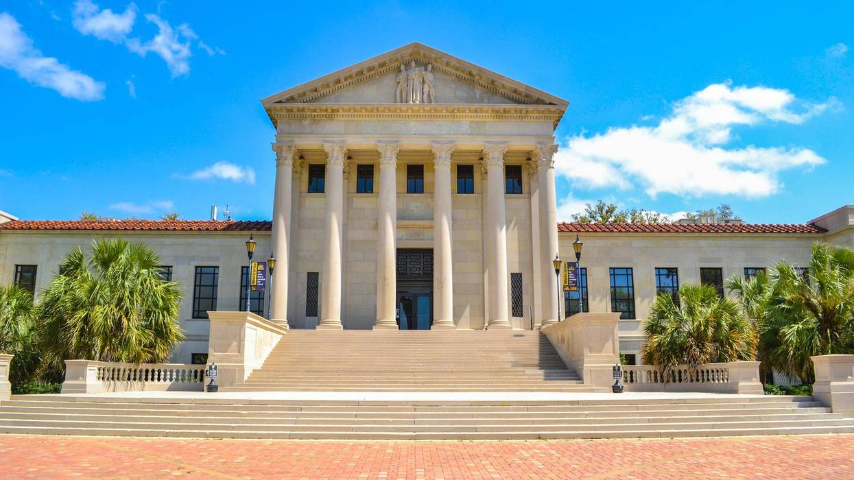 LSU Louisiana State University Main Building in Baton Rouge Louisiana LA.