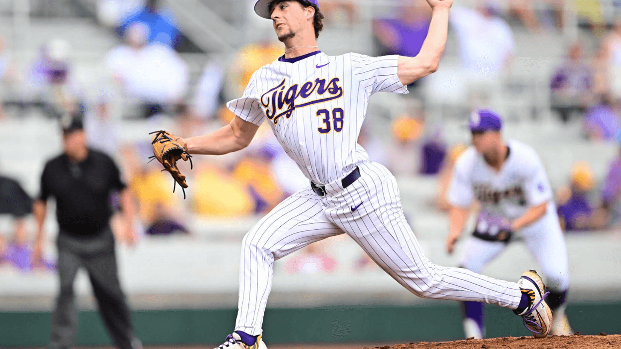 LSU pitcher Ethan Plag