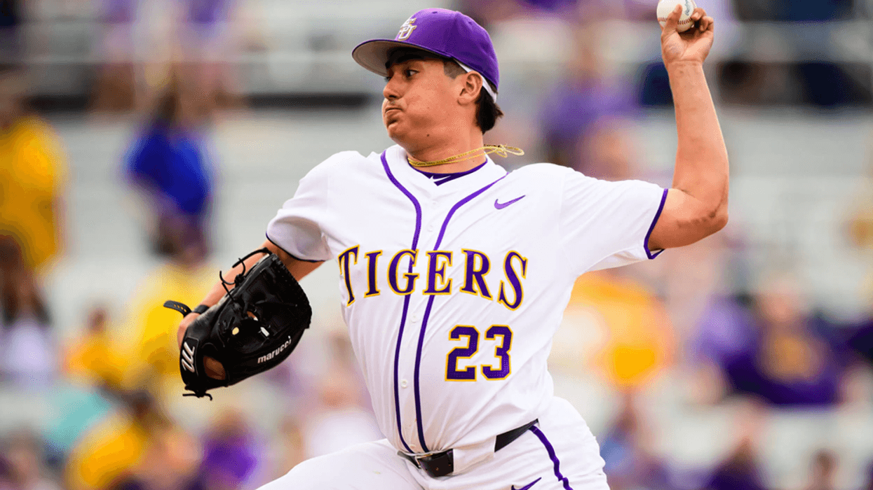 LSU pitcher Gage Jump