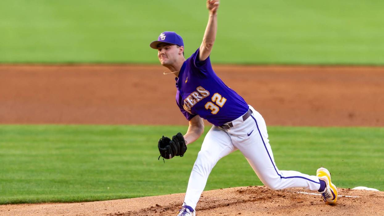 LSU pitcher Kade Anderson