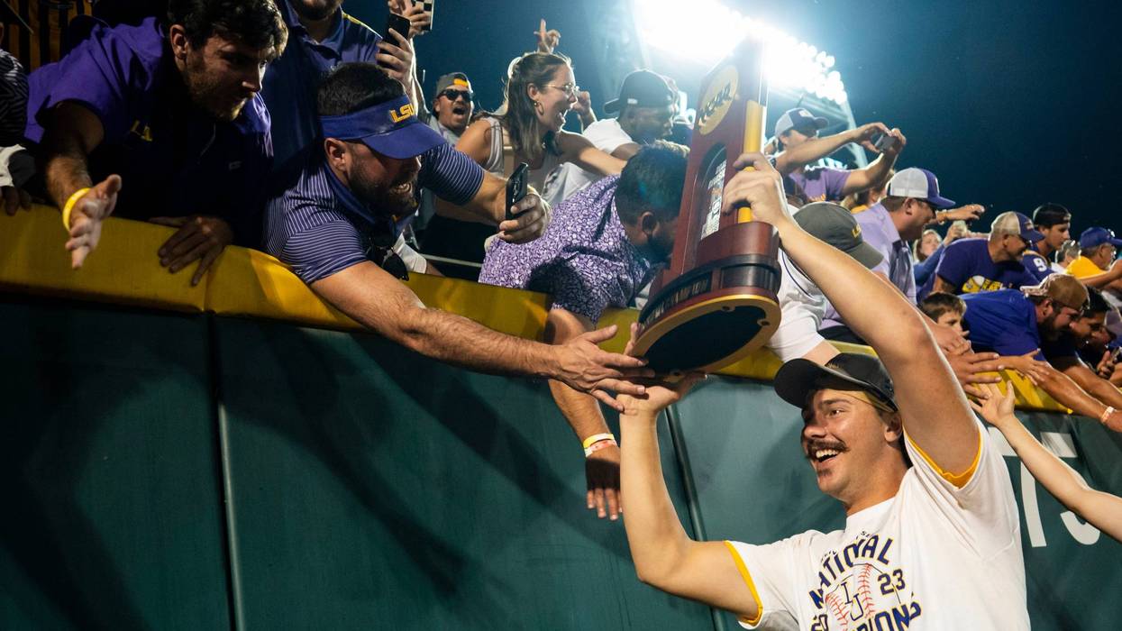 LSU pitcher riases $50K for families of veterans, 1st responders