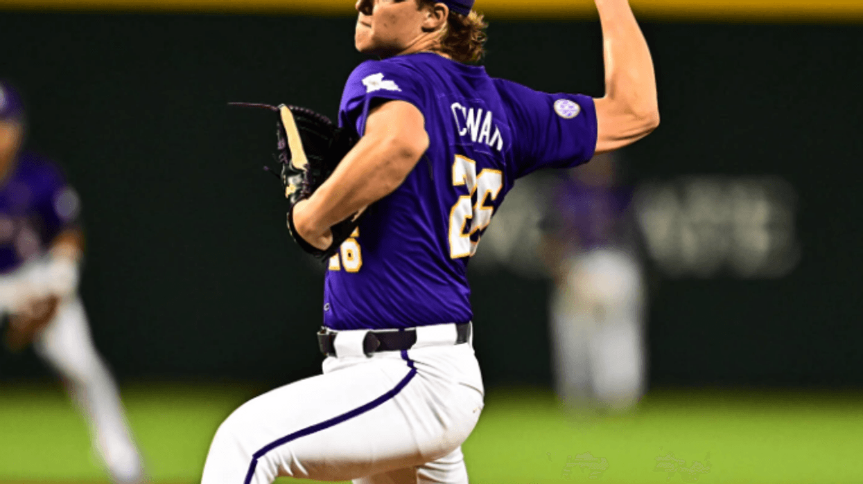 LSU pitcher Zac Cowan