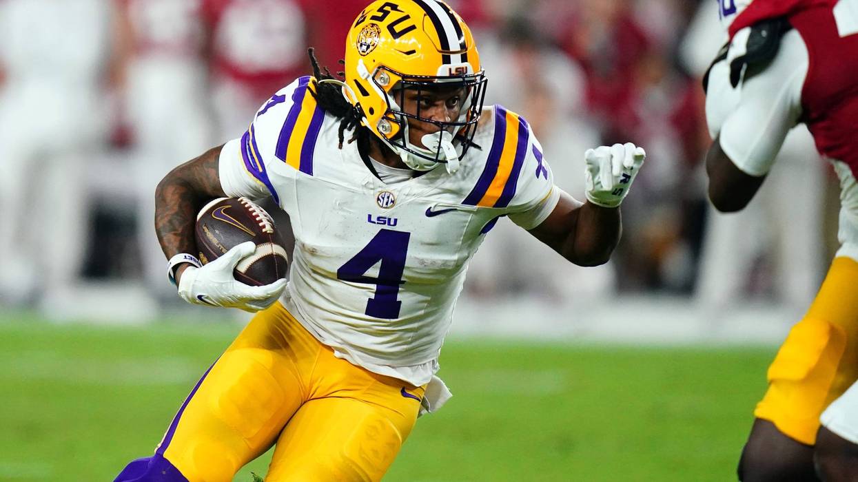LSU running back John Emery