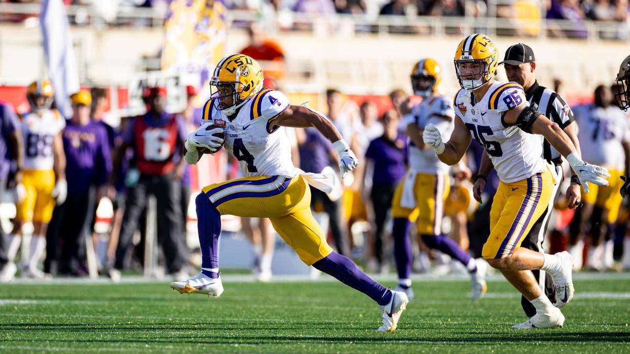 LSU running back John Emery