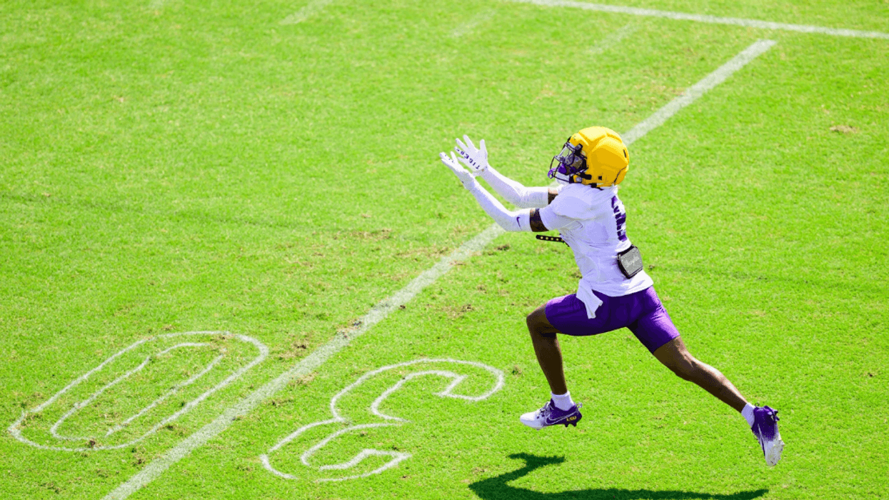 LSU wide receiver Barion Brown