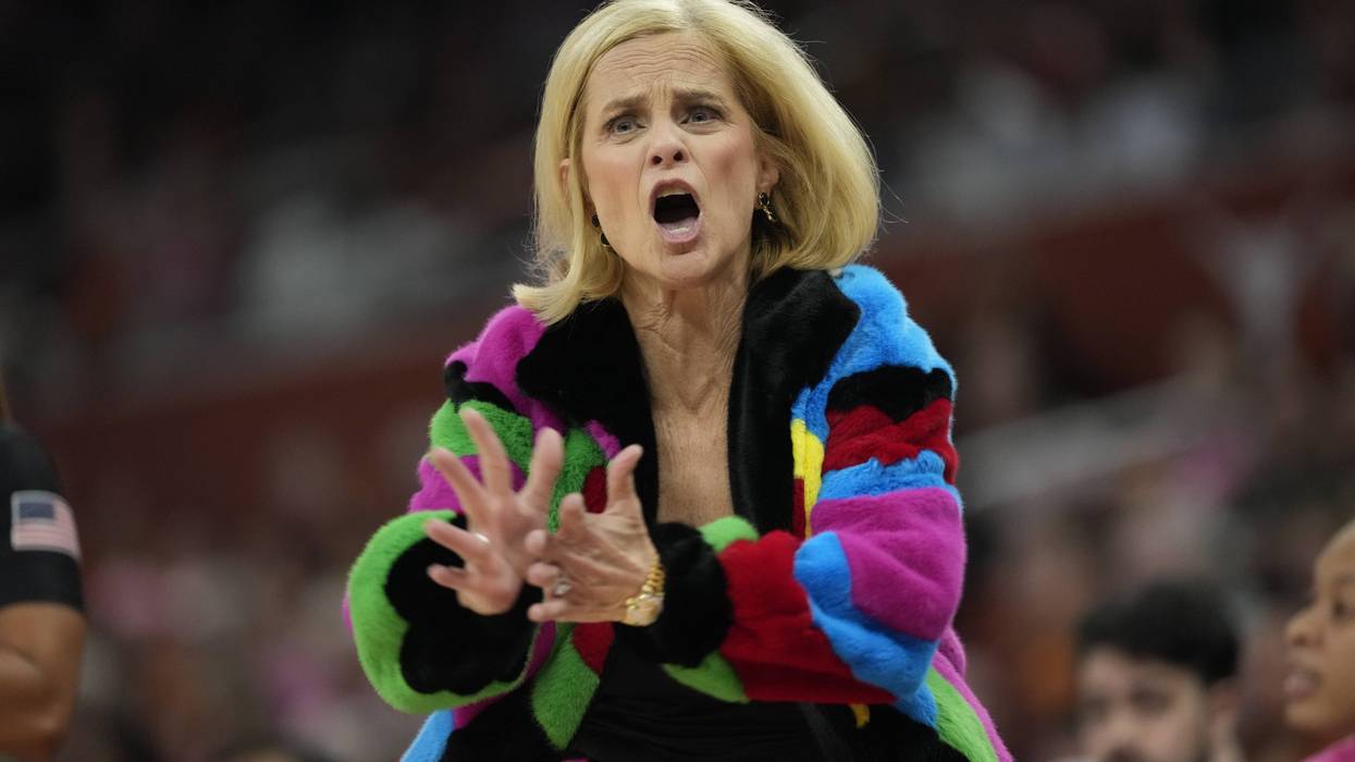 LSU women's basketball coach Kim Mulkey