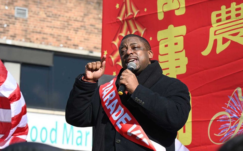 Lt. Gov. Benjamin at the Lunar New Year parade