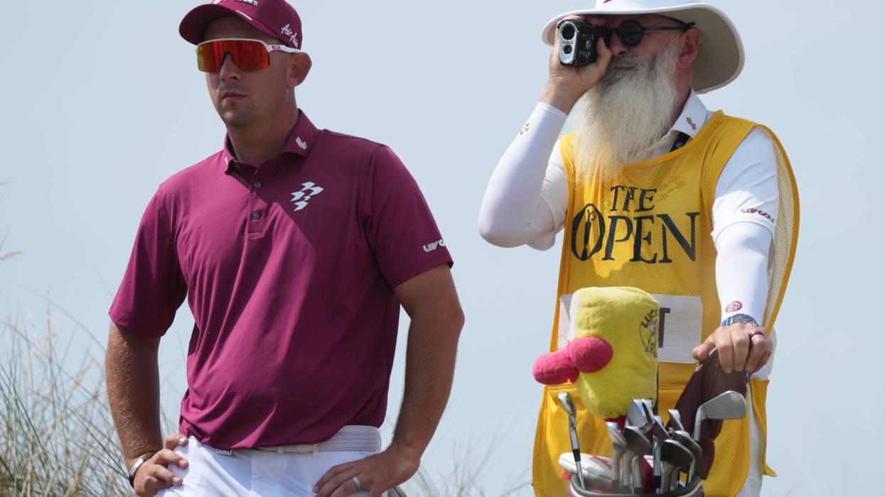 DeChambeau penalized 2 shots at British Open after Herbert and Burns shoot 62s in wild 2nd round