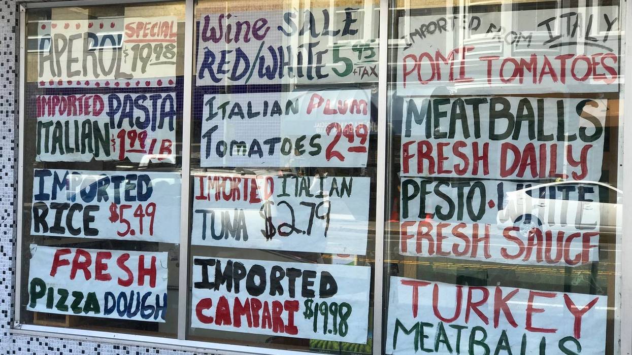 Lucca Ravioli in the Mission District is well-known for its homemade Italian food and imported delicacies.
