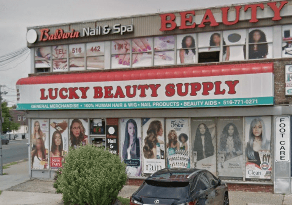 Lucky Beauty Supply store in Baldwin, N.Y.
