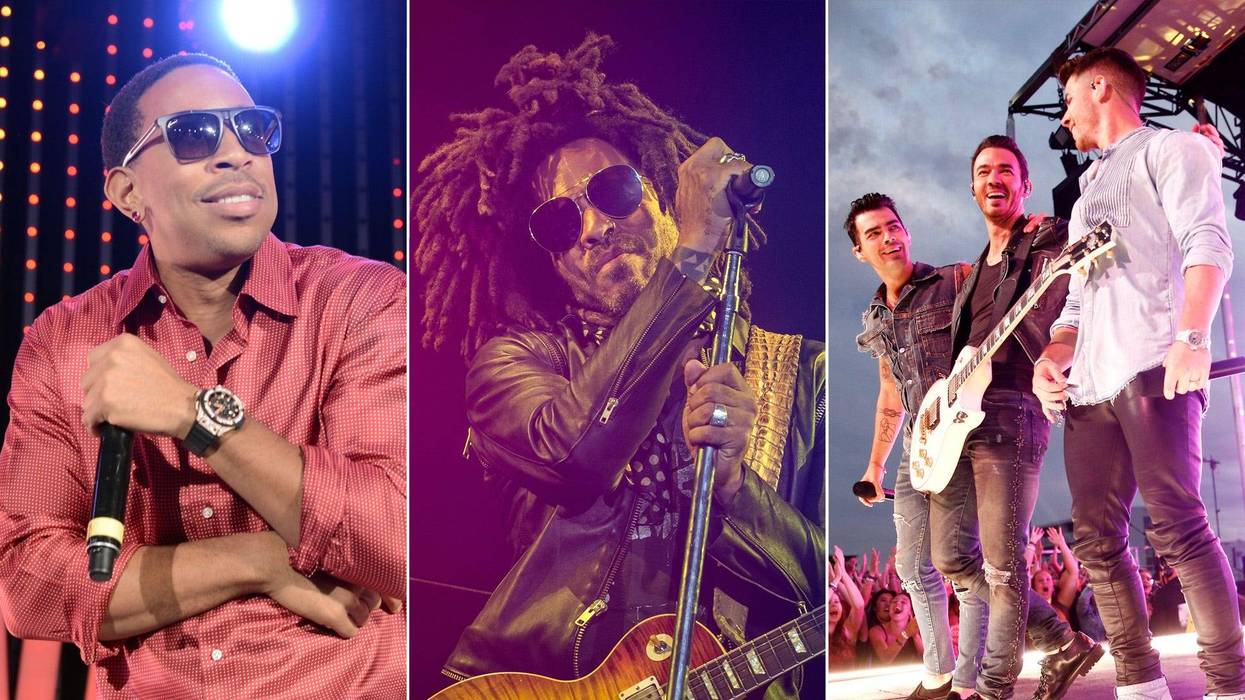 Ludacris, Lenny Kravitz, Jonas Brothers