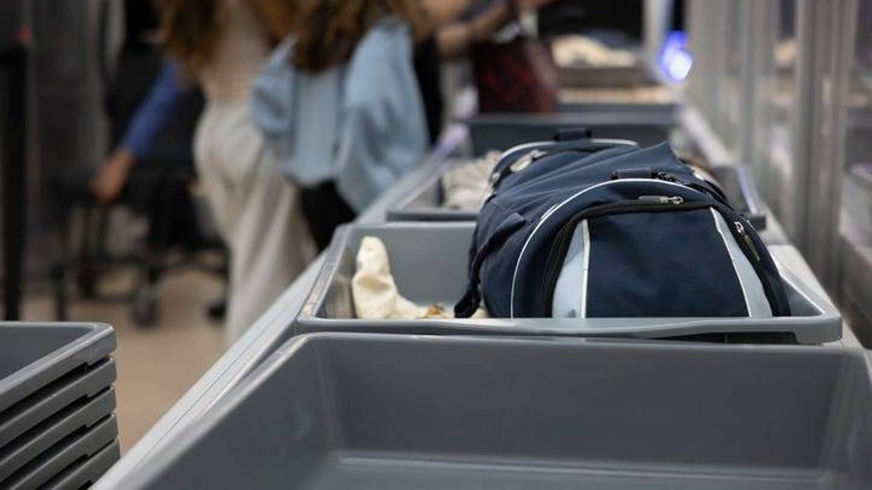 luggage at TSA
