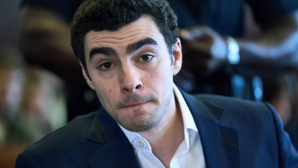 Luigi Mangione appears for a suppression of evidence hearing in the killing of UnitedHealthcare CEO Brian Thompson in Manhattan Criminal Court on Dec. 18, 2025