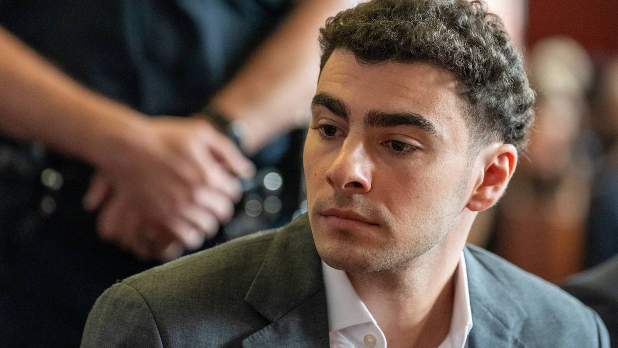 Luigi Mangione attends a pre-trial hearing at Manhattan Criminal Court in New York, Tuesday, Aug. 11, 2026.