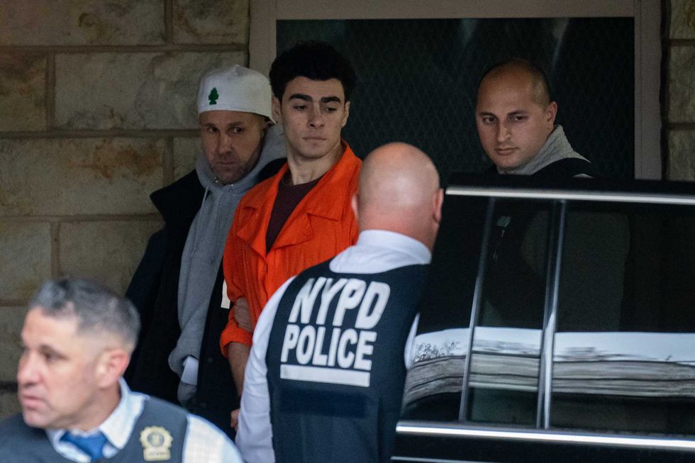 Luigi Mangione leaves the Blair County Courthouse in Hollidaysburg, Pennsylvania, on December 19, 2024