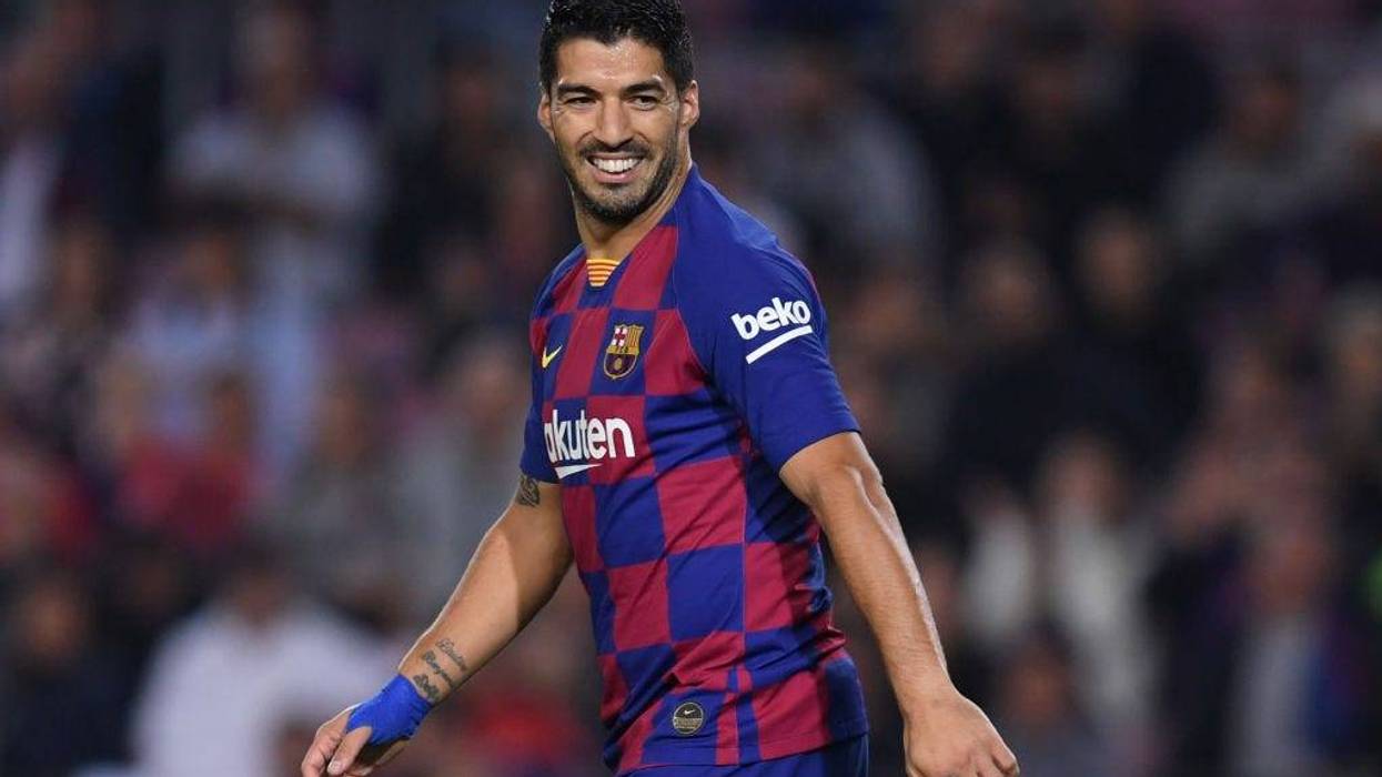 Luis Suarez of FC Barcelona