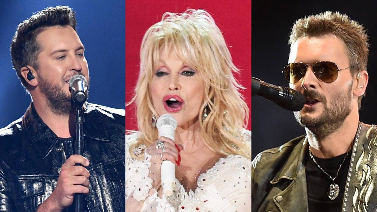 Luke Bryan, Dolly Parton, Eric Church