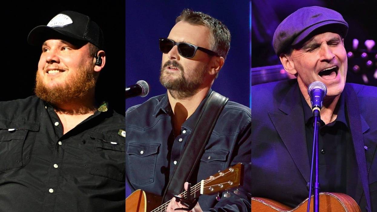 Luke Combs, Eric Church, James Taylor