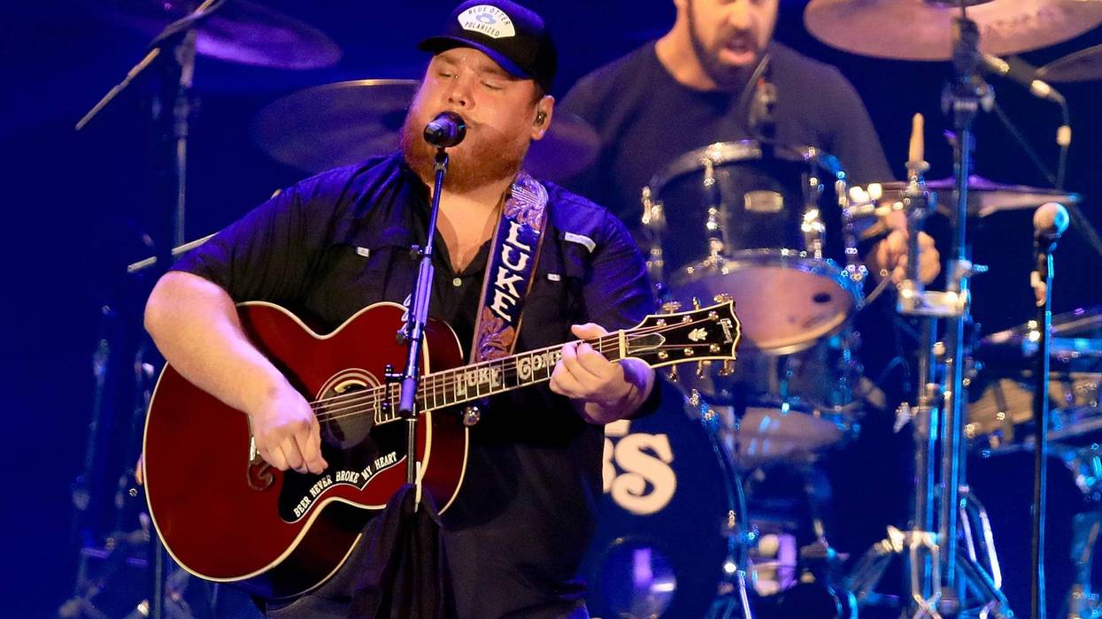 Luke Combs Performs at ATLIVE Concert 2019