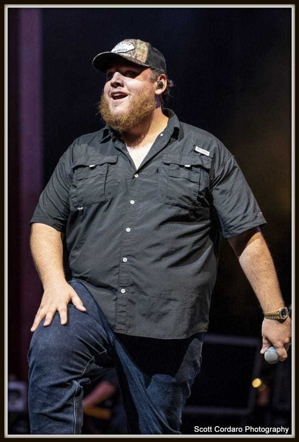 Luke Combs performs at CMAC on August 5th, 2021