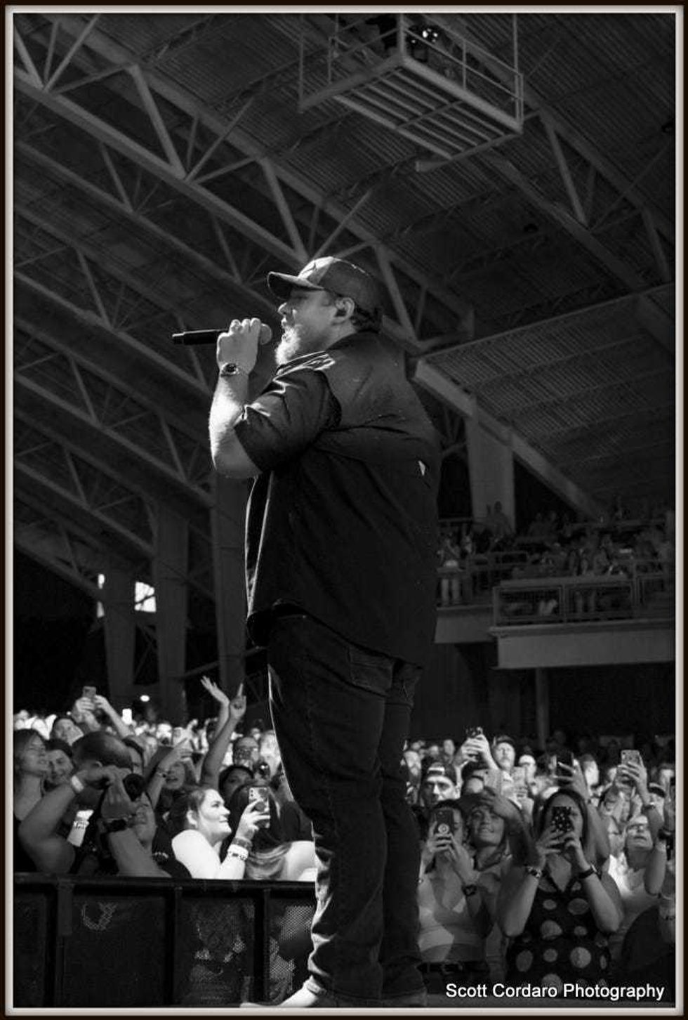 Luke Combs performs at CMAC on August 5th, 2021