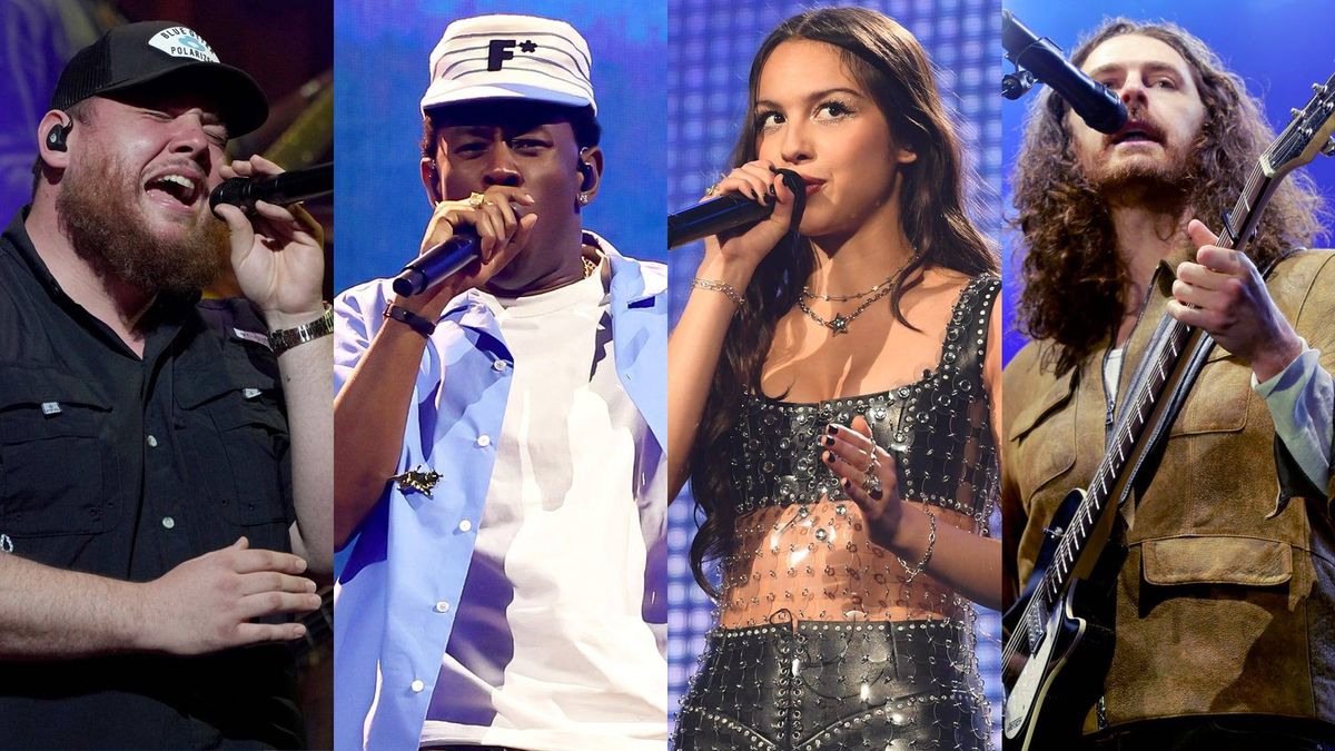 Luke Combs, Tyler, the Creator, Olivia Rodrigo and Hozier