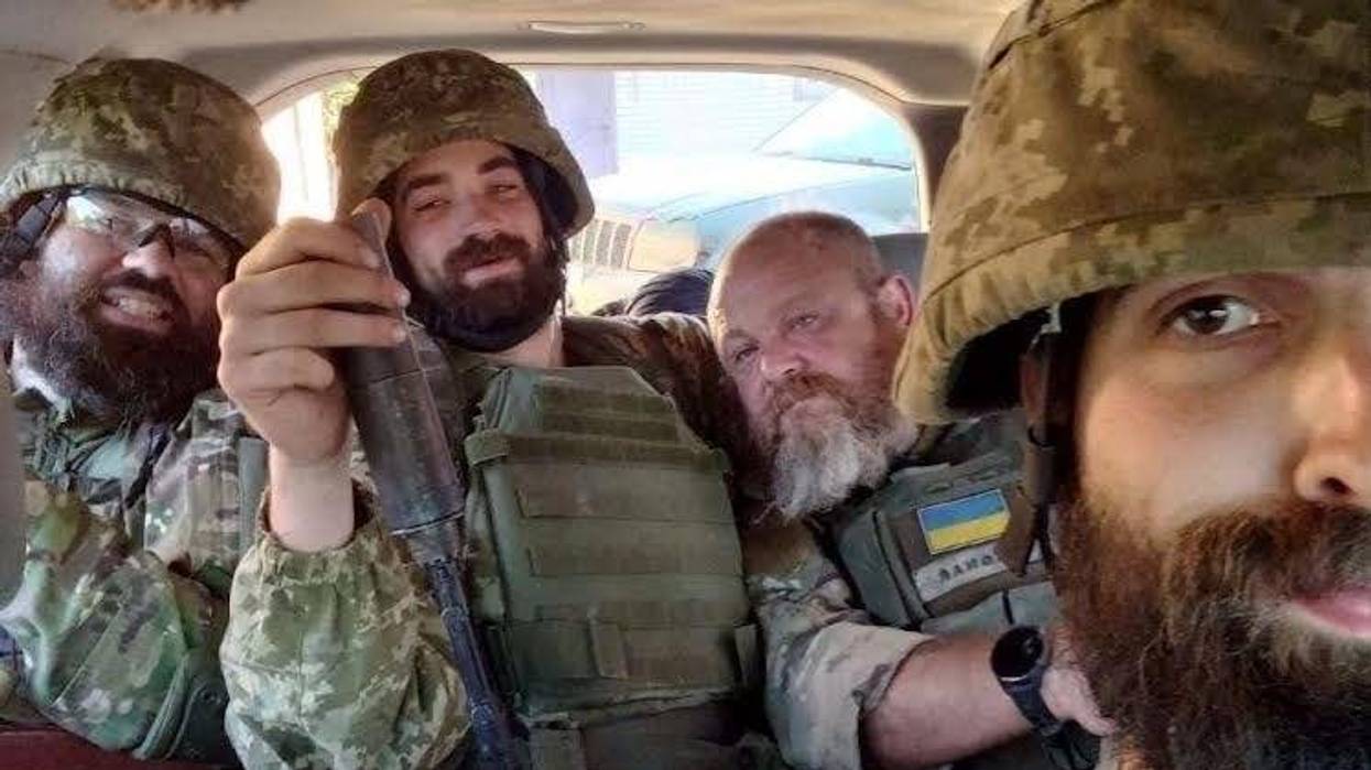 Luke Lucyszyn (second from left).