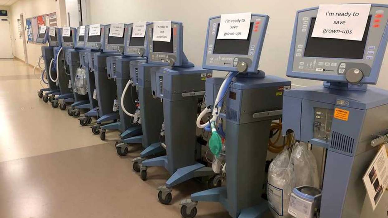 Lurie Children's Hospital is helping other hospitals by loaning their ventilators.