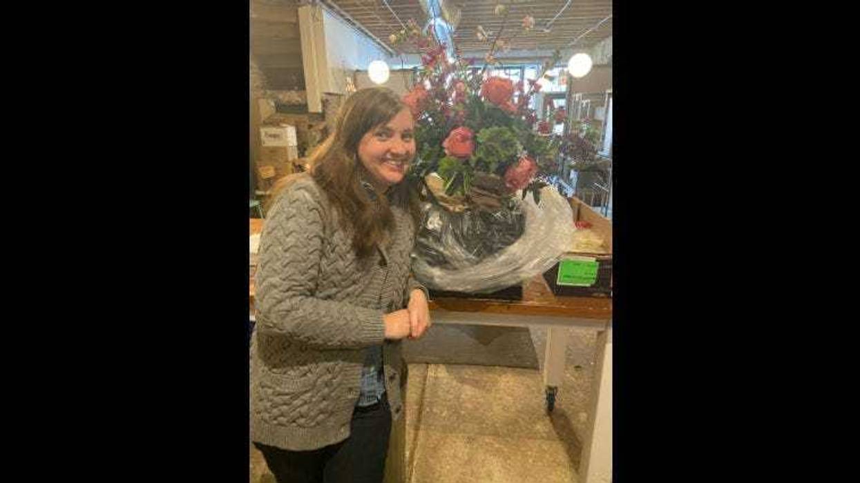 Lynn Fosbender is the owner and founder of Pollen Floral Design on Milwaukee Avenue in Wicker Park.
