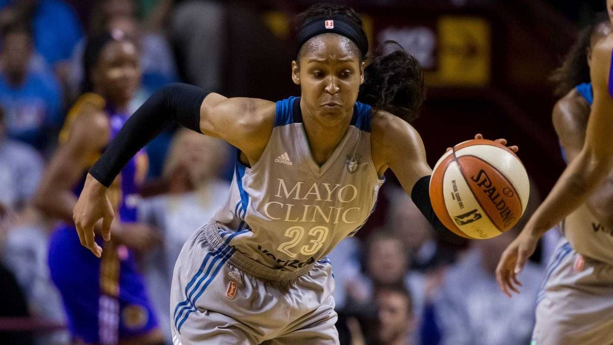 Lynx guard Maya Moore